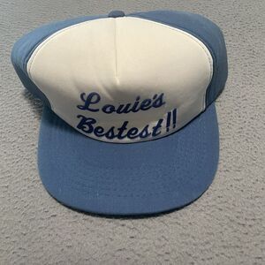 Vintage Louie's Bestest Five Panel Foam‎ Hat Snapback Baseball Cap